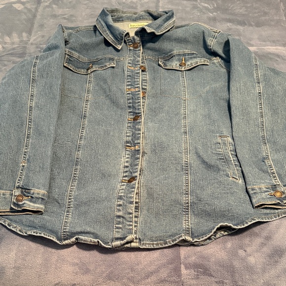 Luvamia Jackets & Blazers - Woman’s Blue Denim Jacket